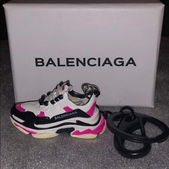 pink and black balenciaga